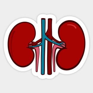 Kidneys Icon Sticker